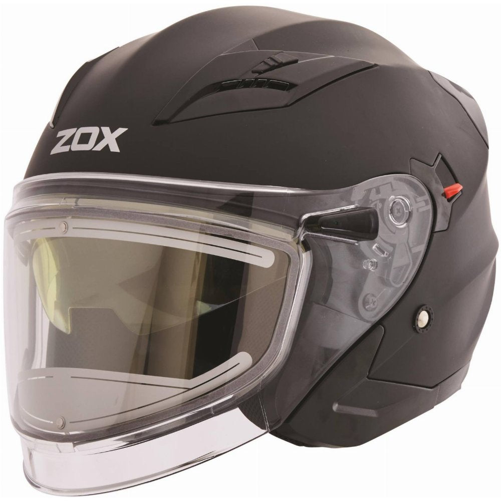Zox Journey S Solid 3/4 Helmet with Electric Shield – Royal