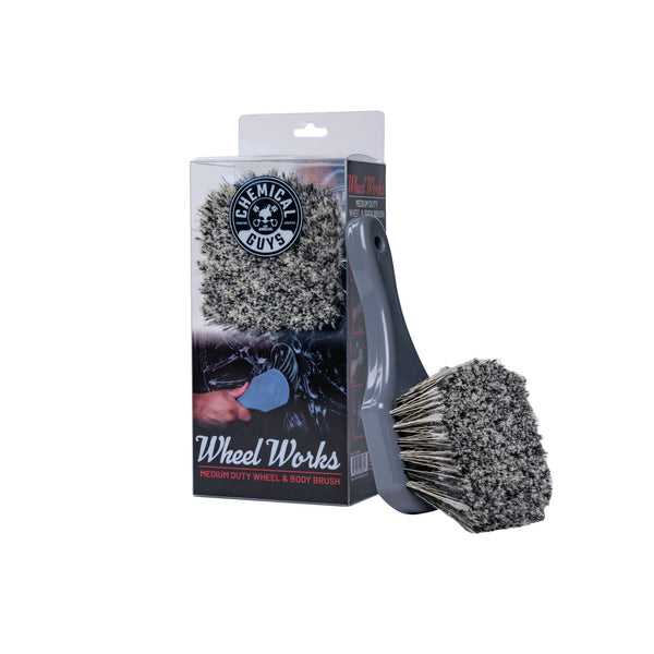 Chemical Guys Wheel Works Medium Duty Wheel &amp; Body Brush