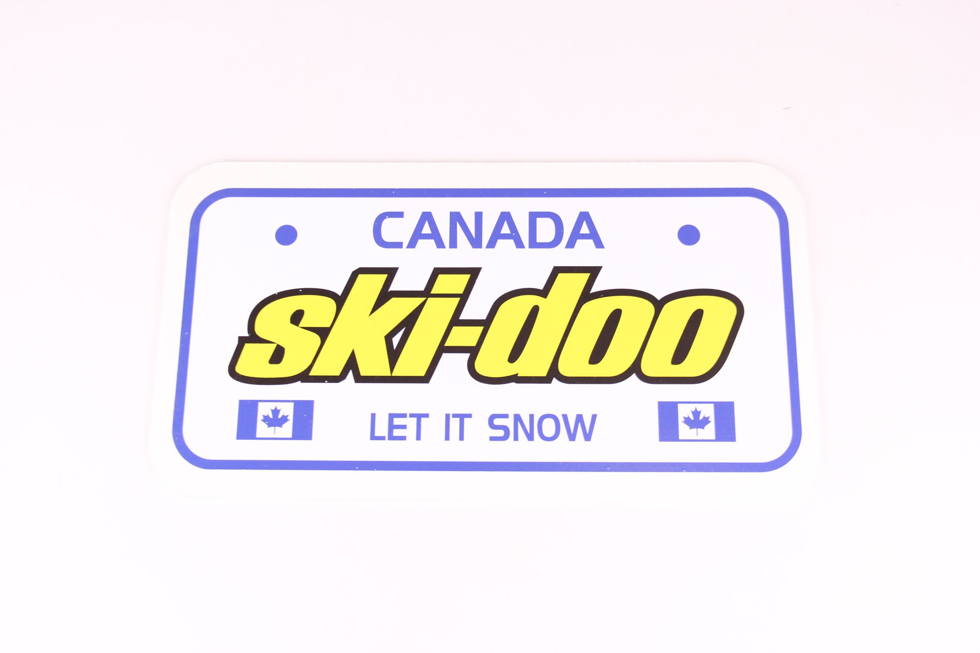 Royal Distributing License Plate Ski-Doo