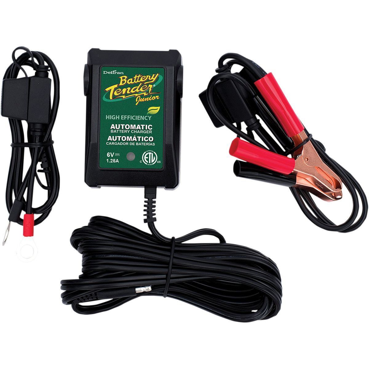 Chargeur haute efficacité Battery Tender Junior 6 V 1,25 A