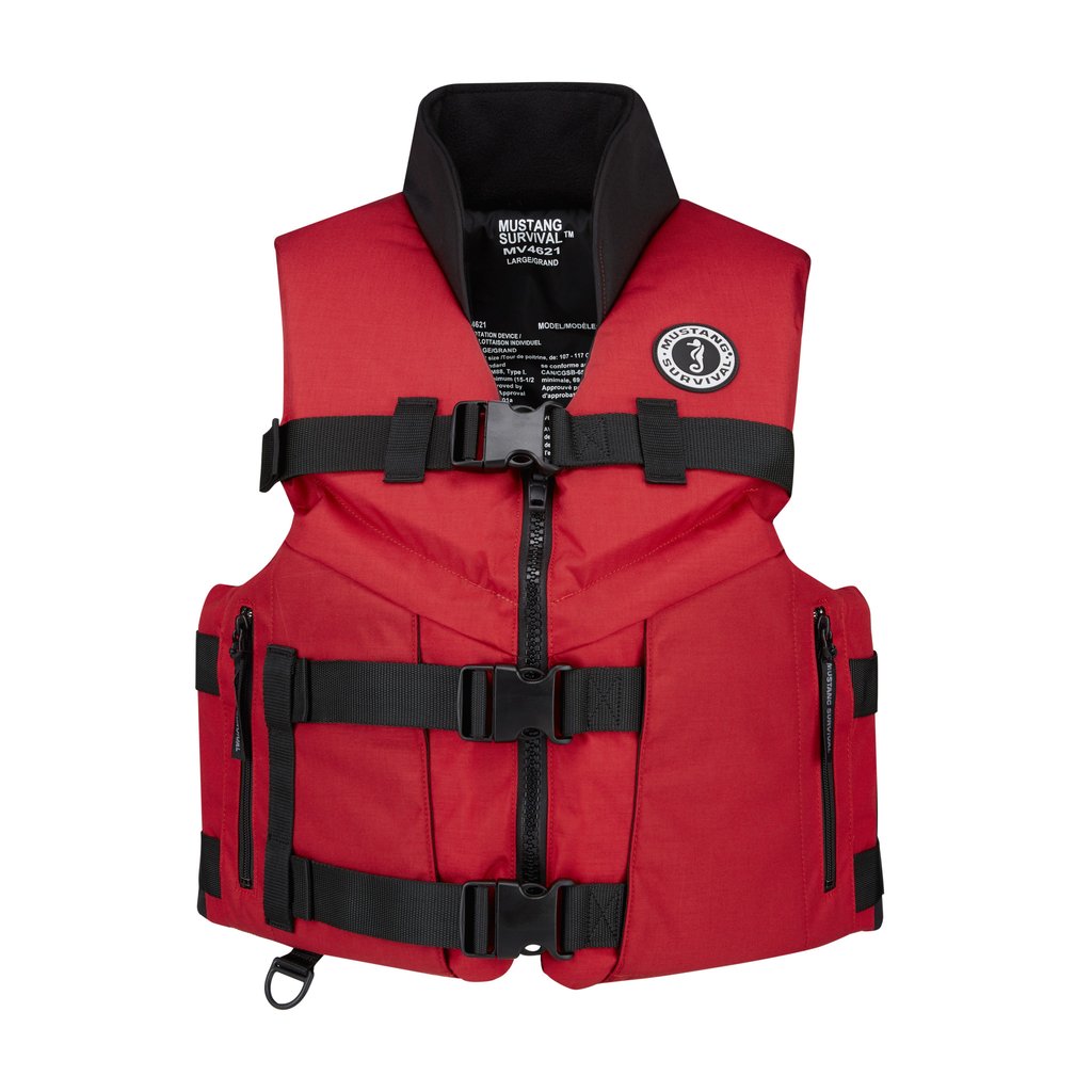 Gilet de pêche Mustang Survival Accel 100 - VFI harmonisé