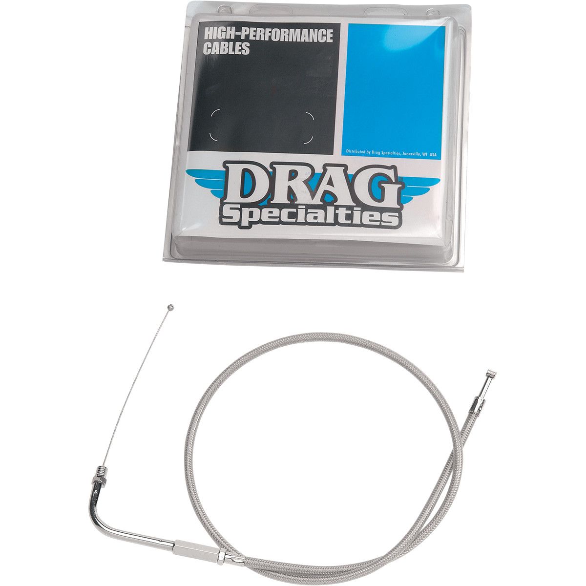 Câble de ralenti tressé Drag Specialties