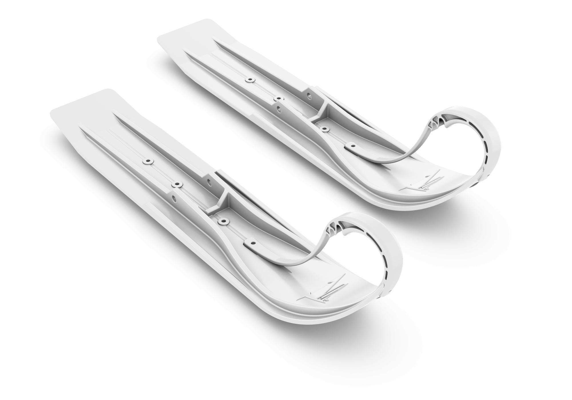 Slydog Powder Hound Skis, 8&quot;