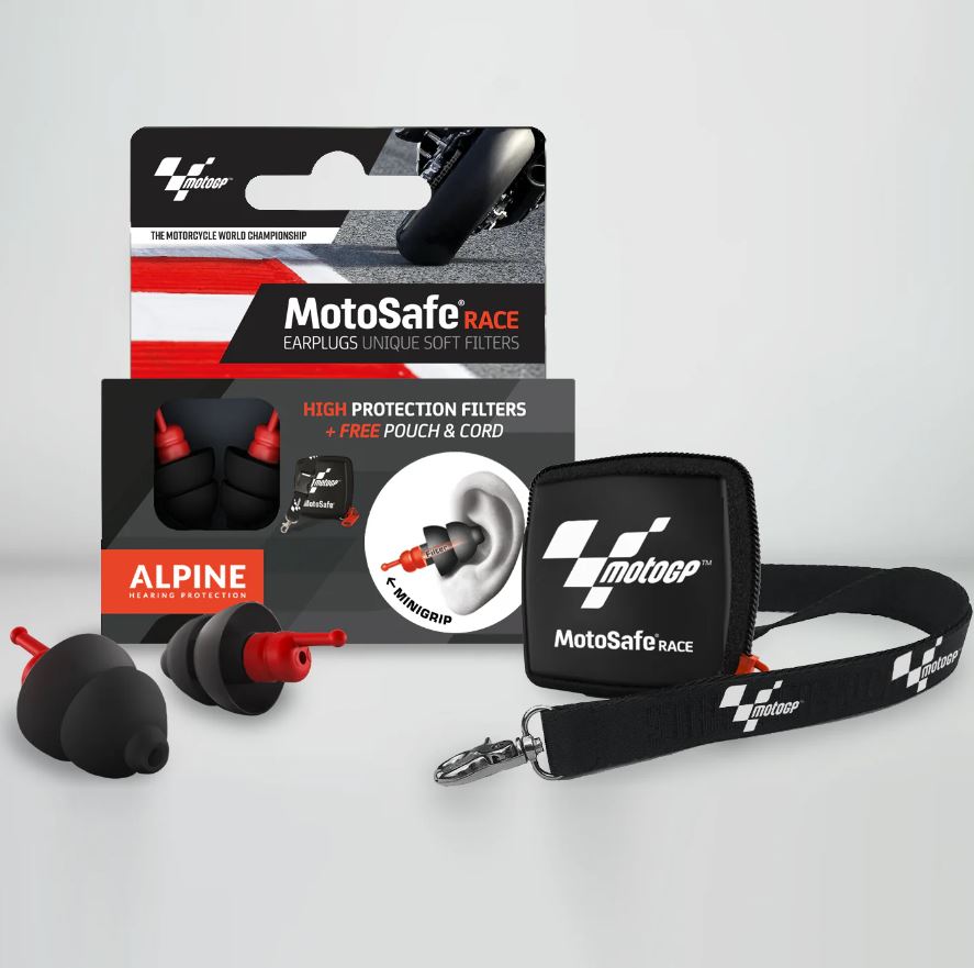 Alpine Hearing MotoSafe Race-MotoGP Earplugs