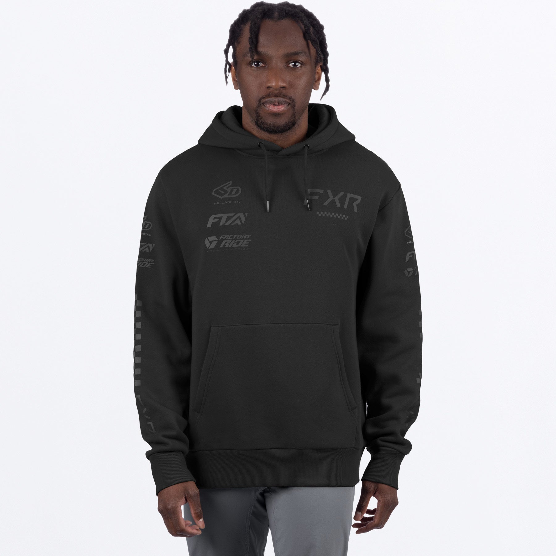 FXR Stack Cotton Pullover Hoodie