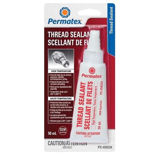 Permatex High Temperature Thread Sealant (White)