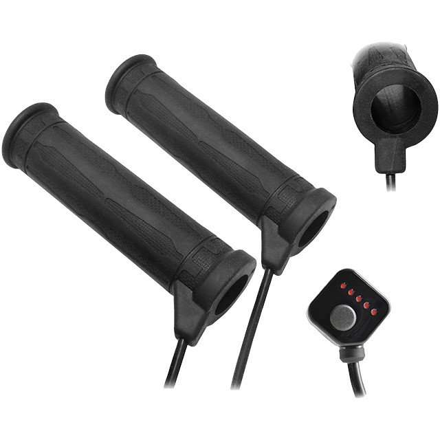 Koso 5-Level Thumb Throttle Heated Grips