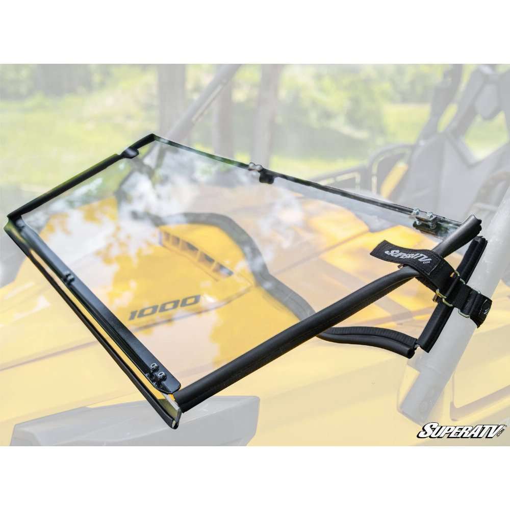 SuperATV Flip Down Polycarbonate UTV Windshield
