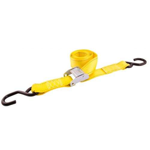 Erickson Medium Duty Cam Lock Buckle Tie-Down Straps (Yellow)