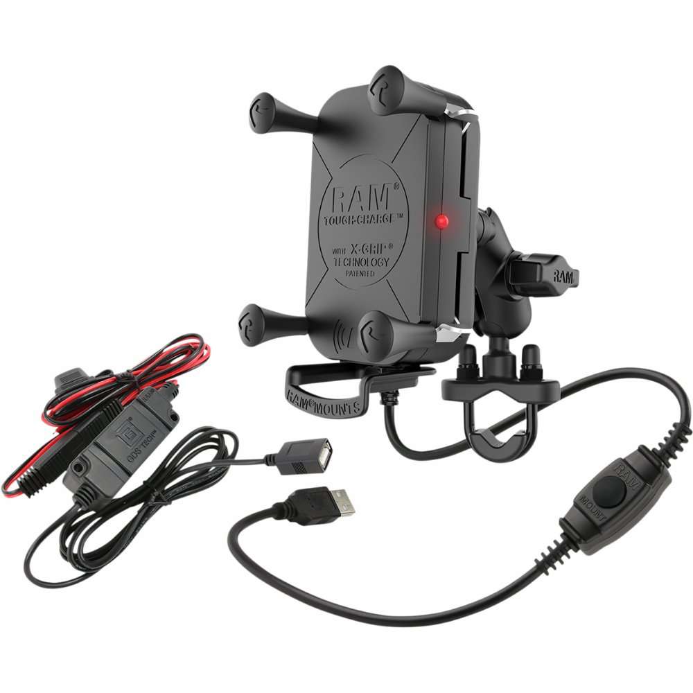 RAM Mounts Tough-Charge Wireless Charging Phone Holder w/ Mount