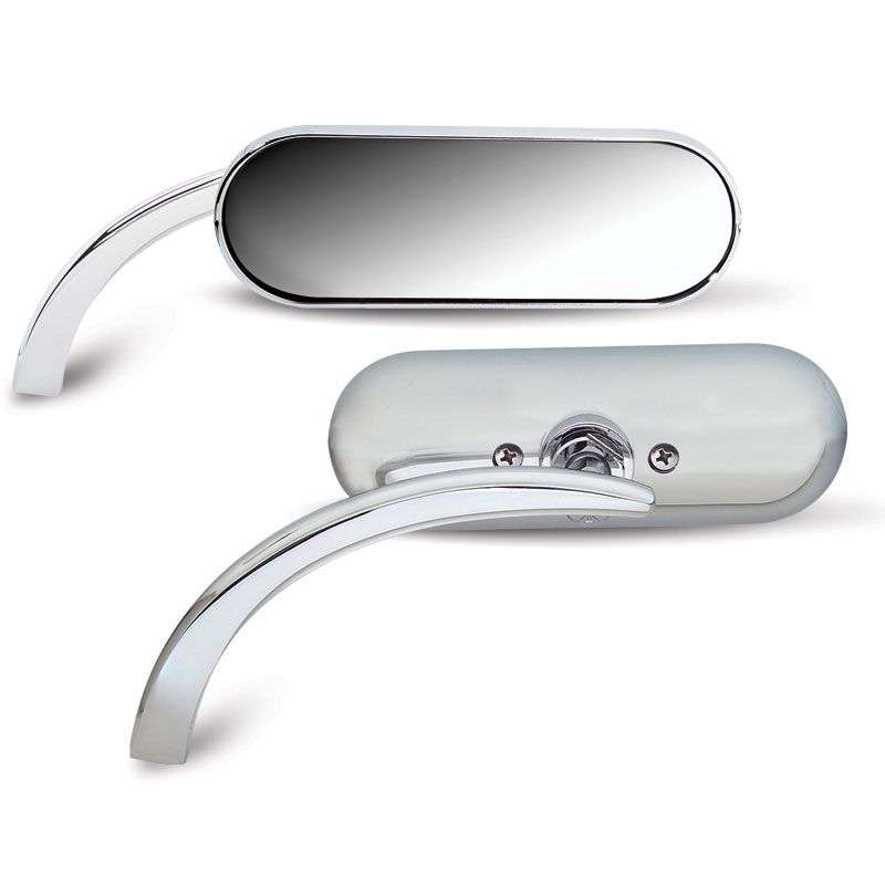 Arlen Ness Micro Die-Cast Mini Oval Mirror