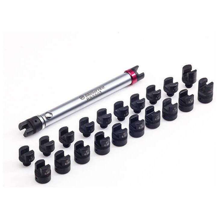 Bikeservice Spoke Torque Wrench Kit