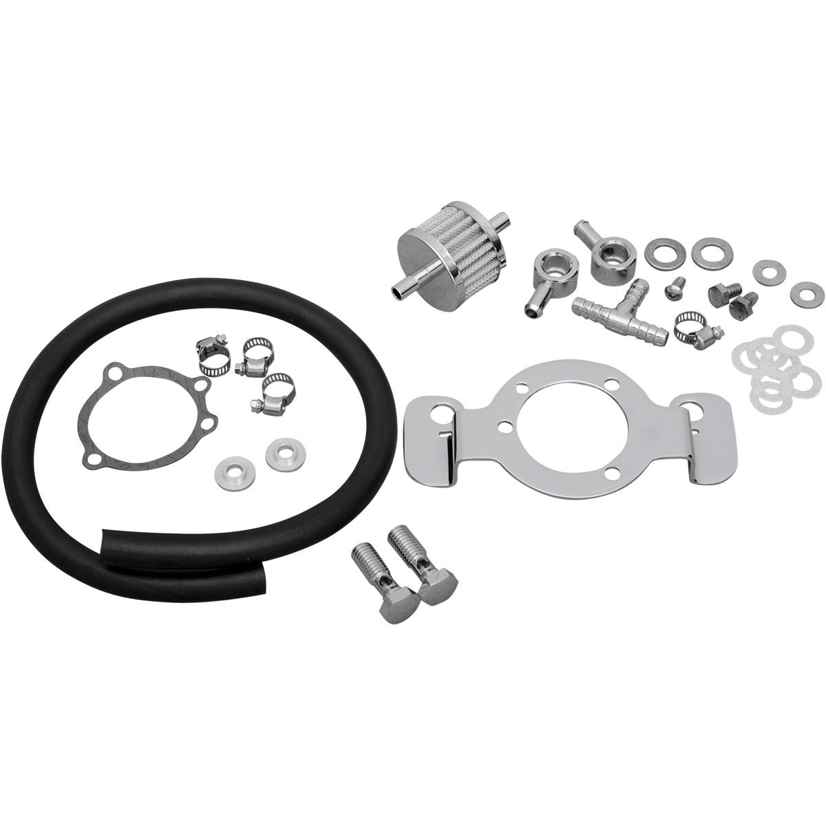 Kit de support/reniflard de carter Drag Specialties