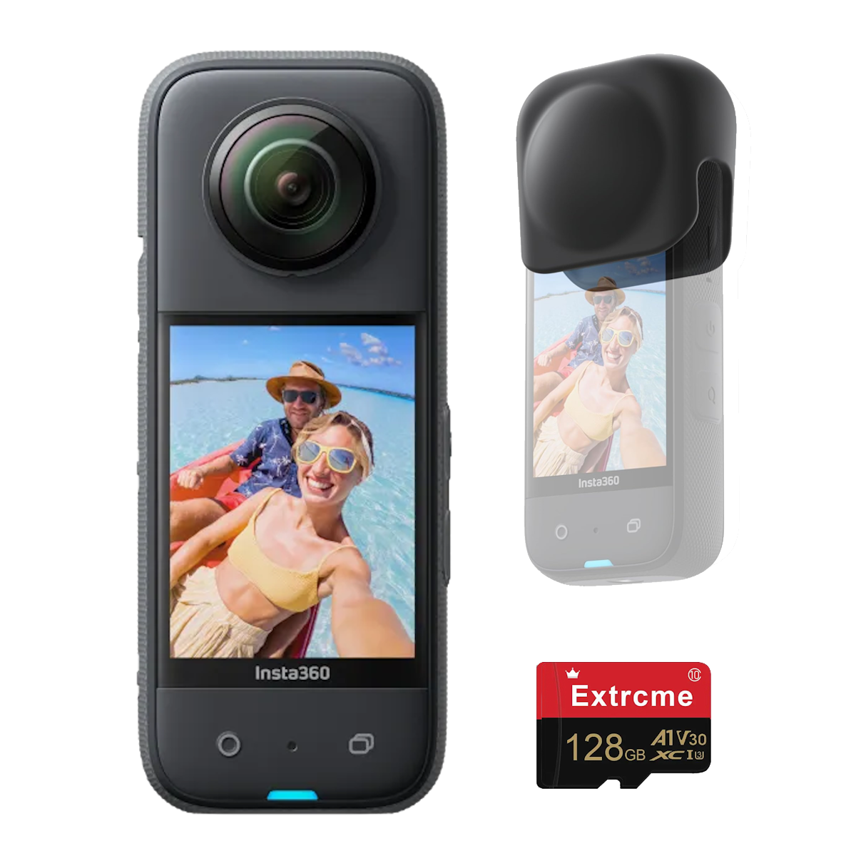 Insta360 X3 Action Camera + Memory Card