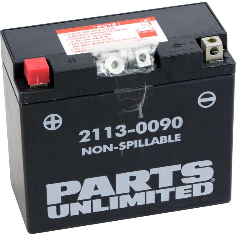 Parts Unlimited Factory Activated AGM Battery
