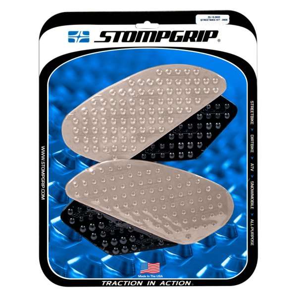Kit de protection de réservoir pour moto Stompgrip Volcano Traction Pad