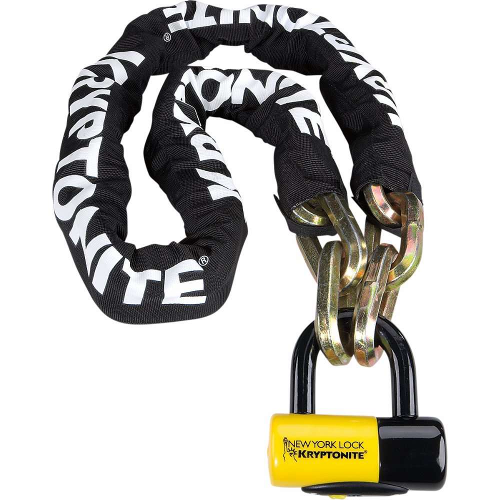 Kryptonite NY Fahgettaboudit Chain &amp; NY Disc Lock