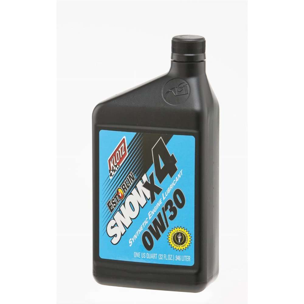 Lubrifiant synthétique pour moteur Klotz Snow X4 Estorlin