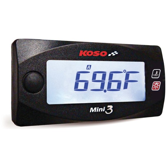 Compteur de température double Koso Mini 3