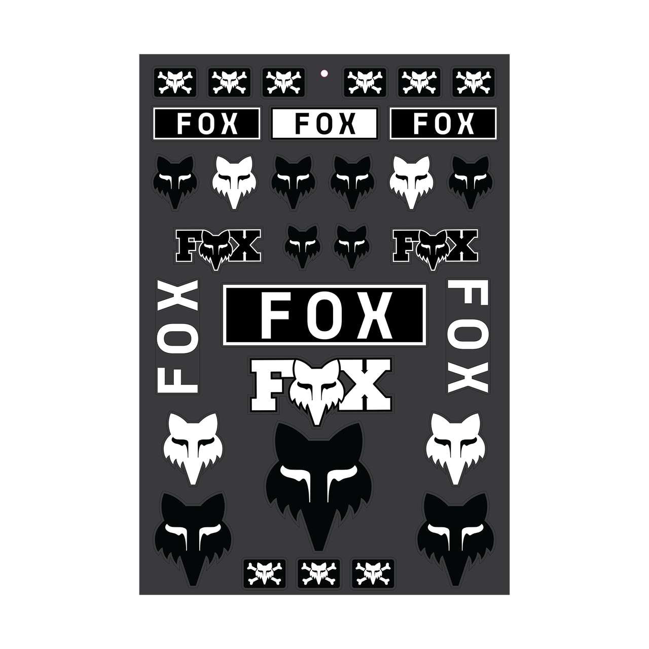 Pack d&#39;autocollants Fox Racing Legacy Track