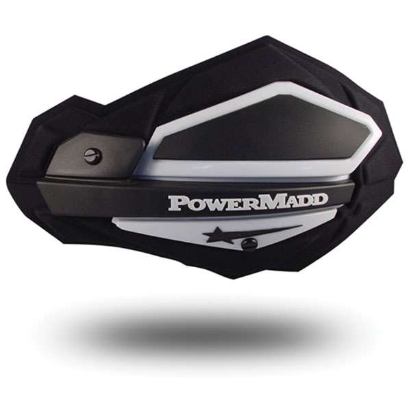Protège-mains de course PowerMadd Star Series (noir)