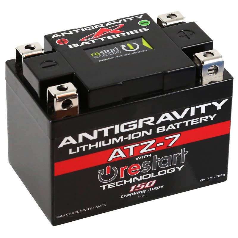 Batterie lithium-ion antigravité à redémarrage