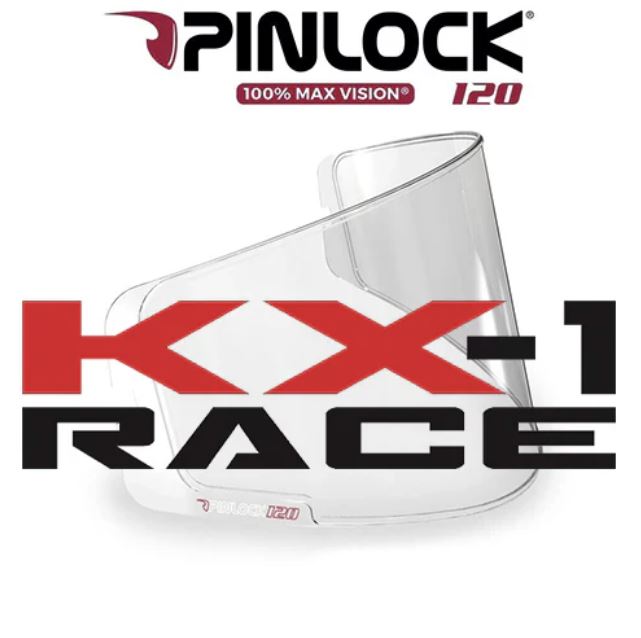 KYT KX-1 Race Pinlock 120