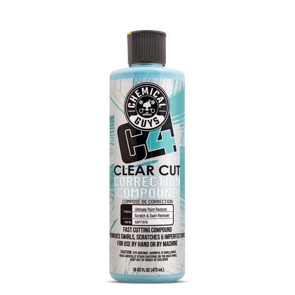 Chemical Guys C4 Clear Cut Correction Compound, 16 oz