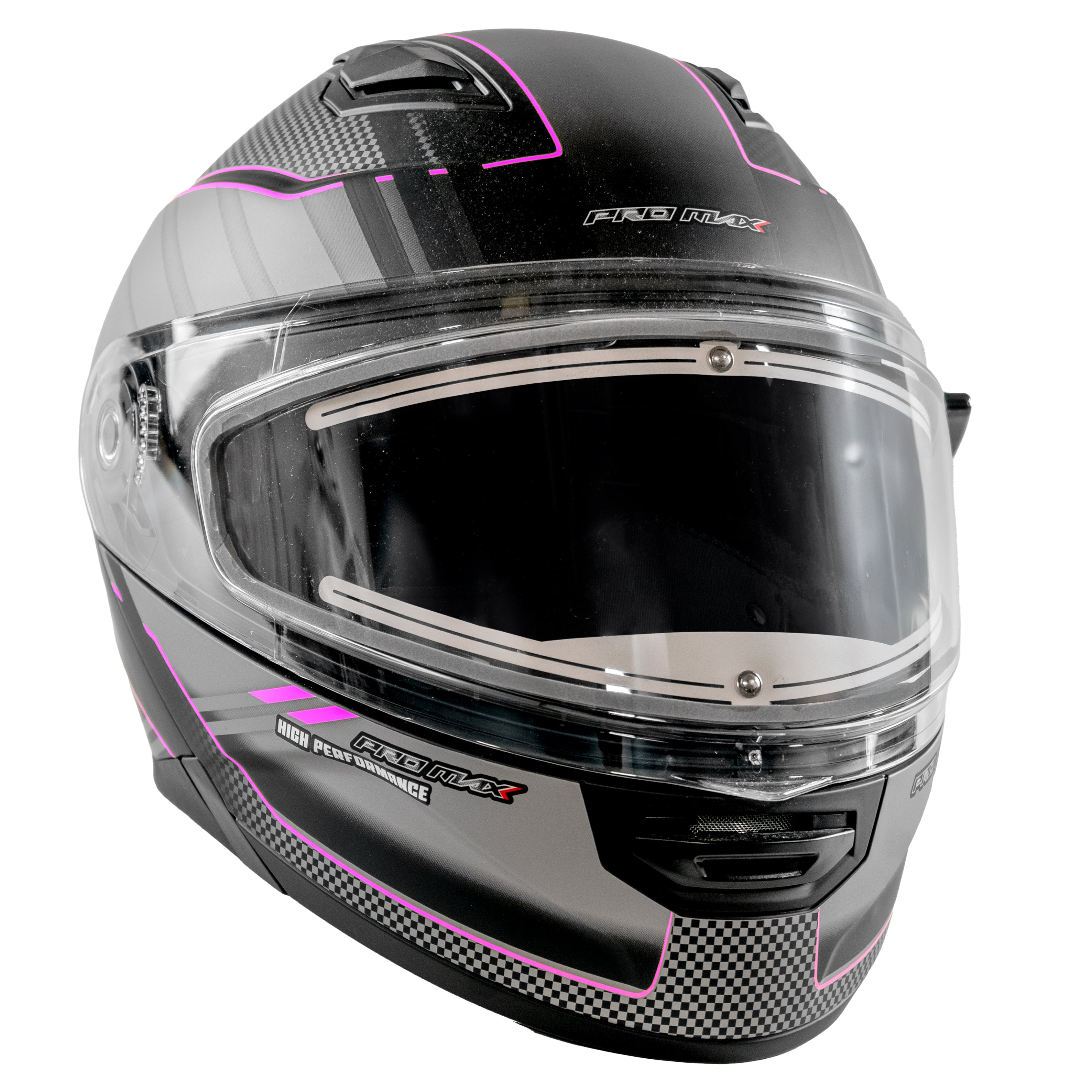 Pro Max R30 Modular Snowmobile Helmet with Electric Lens