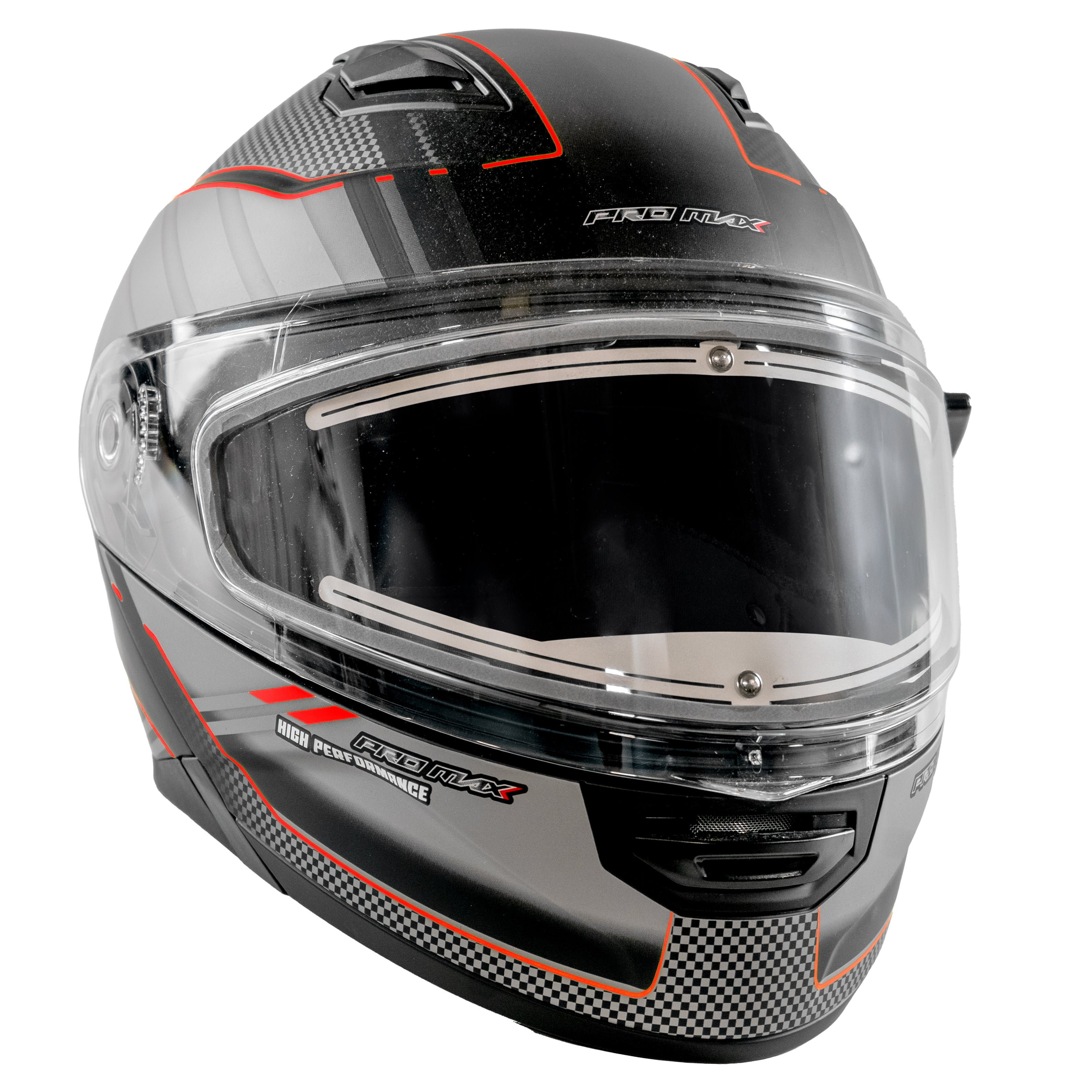 Pro Max R30 Modular Snowmobile Helmet with Electric Lens