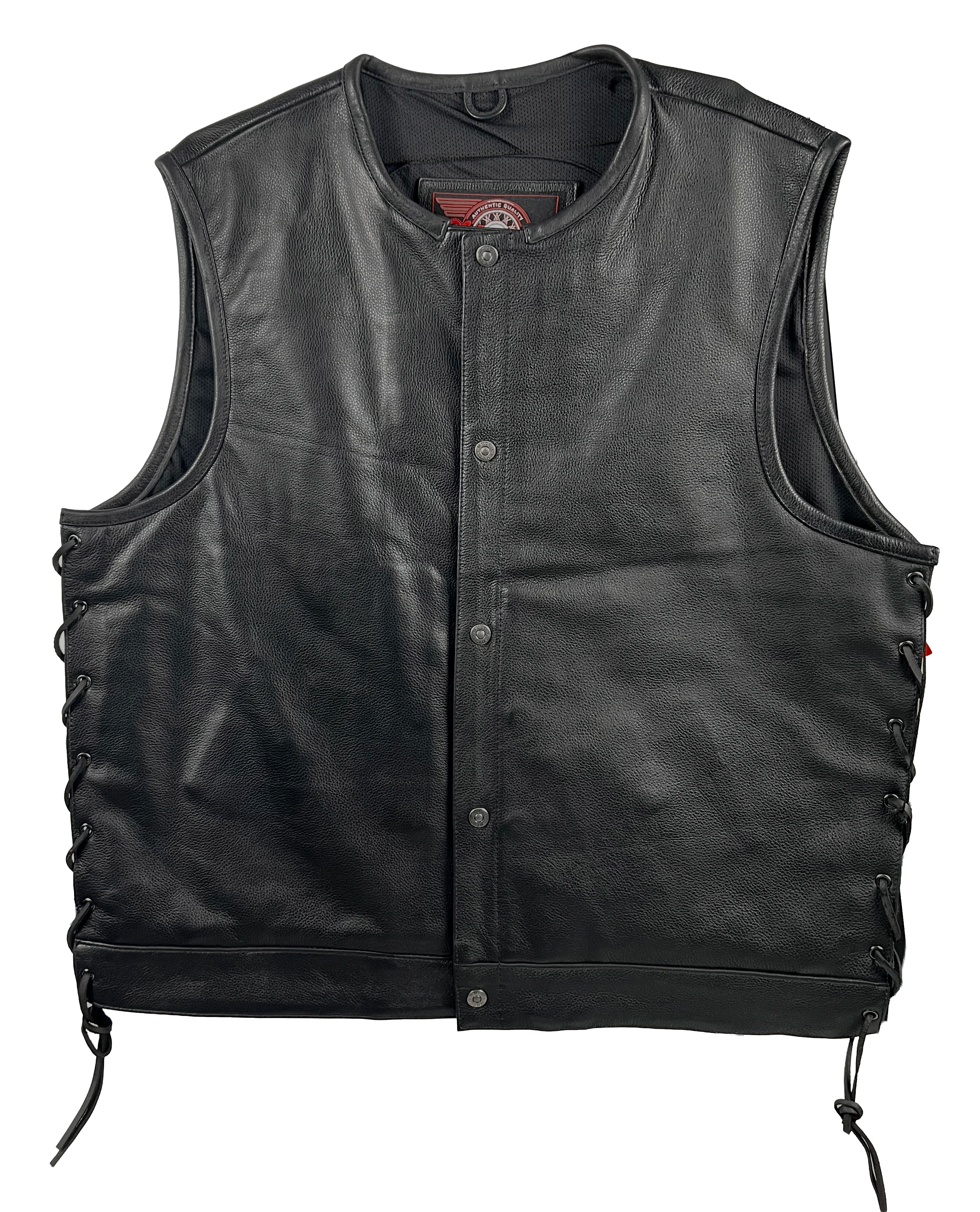 Milwaukee Hollow Point Leather Vest