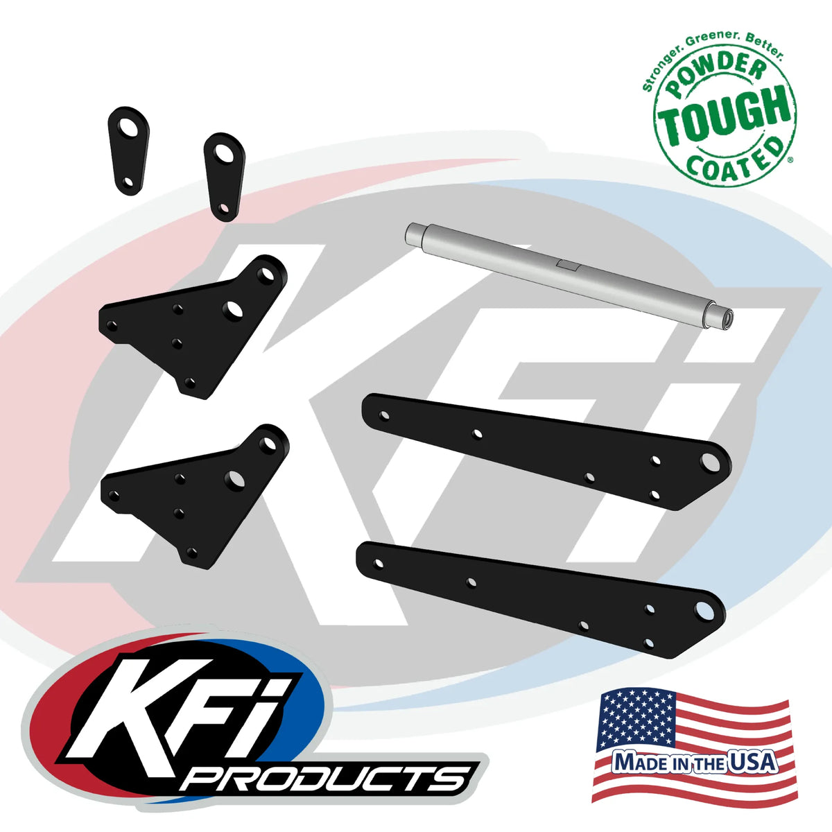 KFI Products 3" Positive UTV SQ Push Tube Leveling Kit