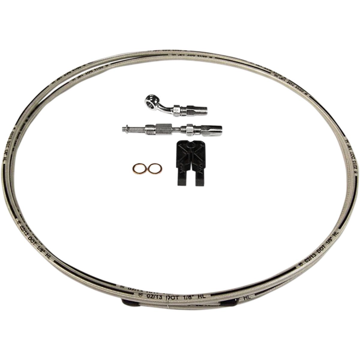 Magnum BYO Build-Your-Own DOT Braided Stainless Hydraulic Clutch Line Kit