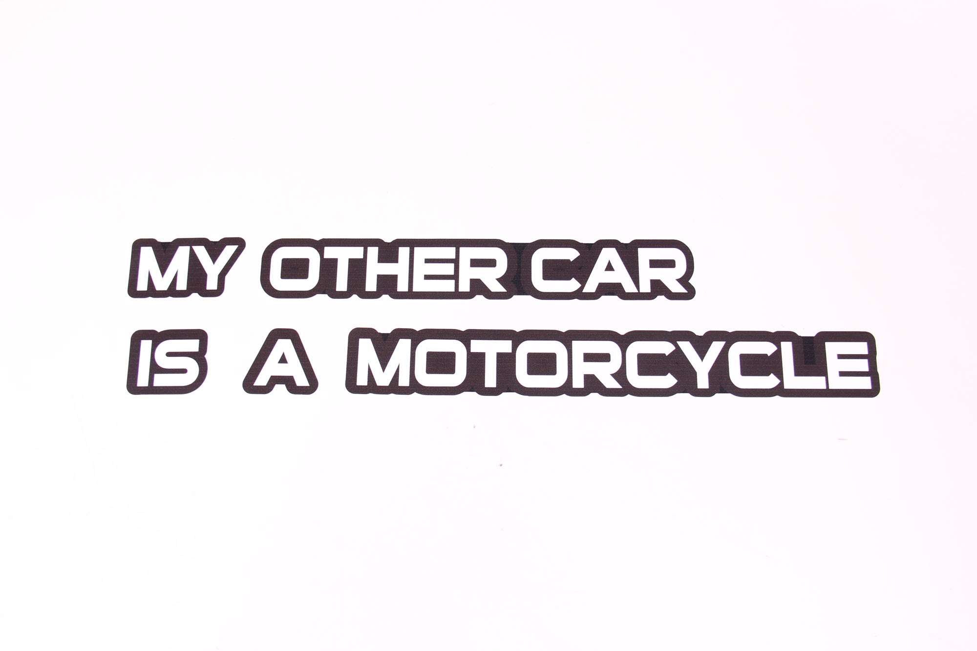 Royal Distributing Sticker My Other Car Is A Motorcycle