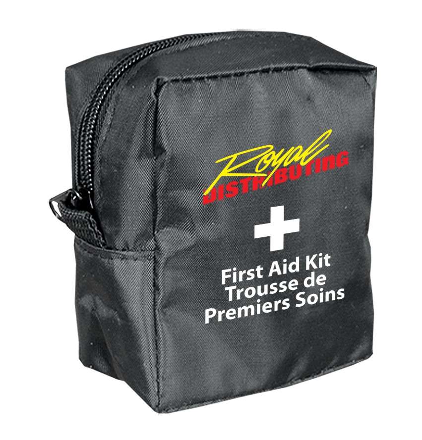 Trousse médicale de premiers secours avec boucle de ceinture centrale (40 pièces)