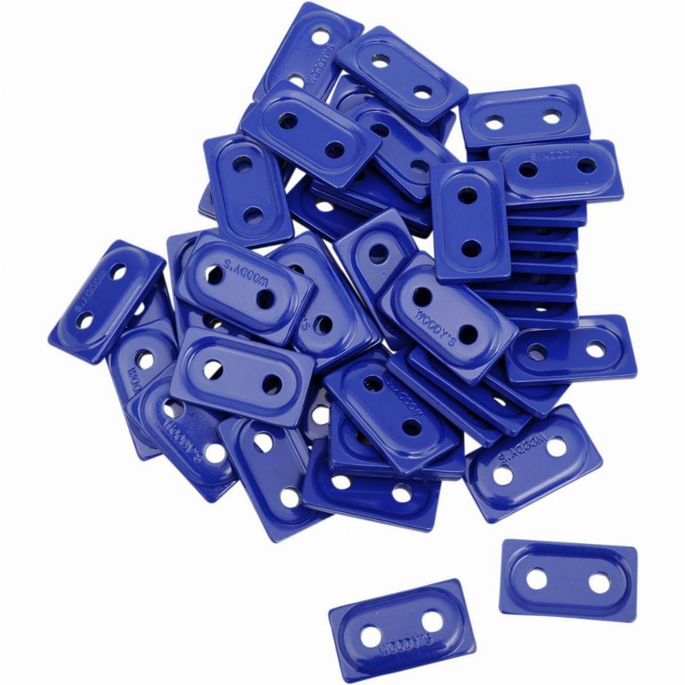 Woody's Coloured Double Digger Snowmobile Support Plates - Packs