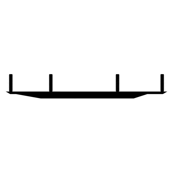 Tige d'usure pour skis de motoneige Woody's Dooly Series