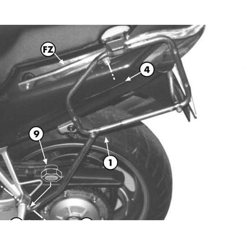 Givi Side Rack