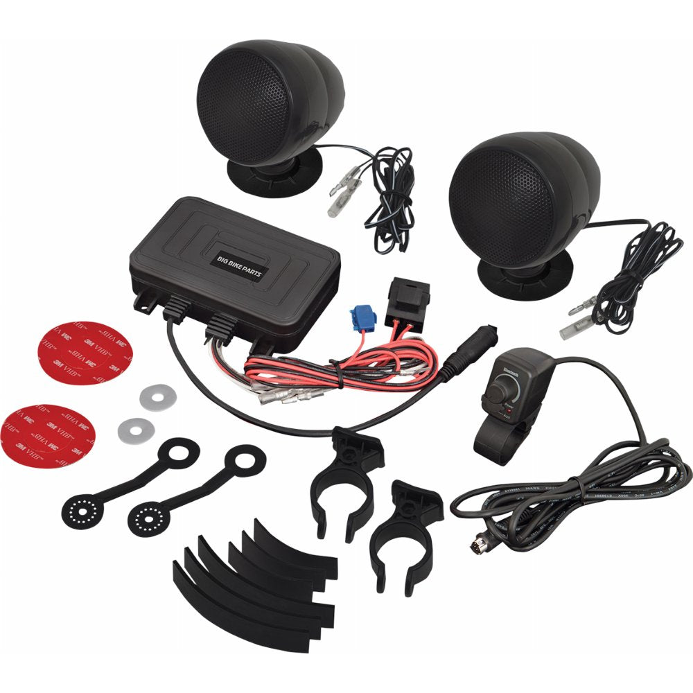Big Bike Parts Bluetooth Sound System Complete with Speakers