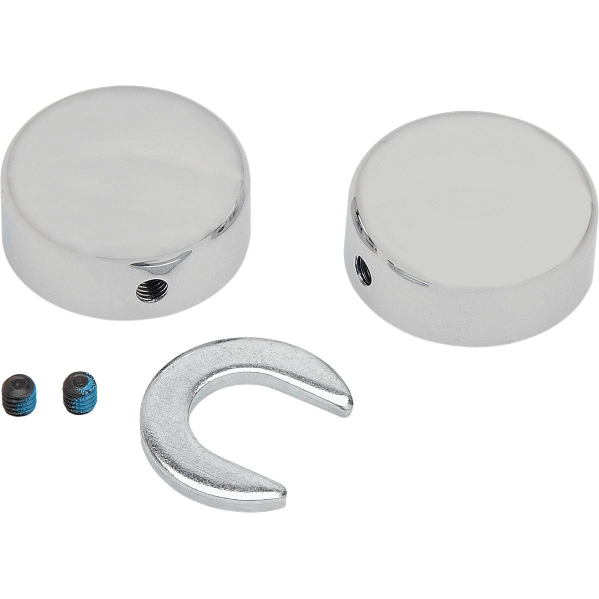 Drag Specialties Swingarm Pivot Bolt Covers