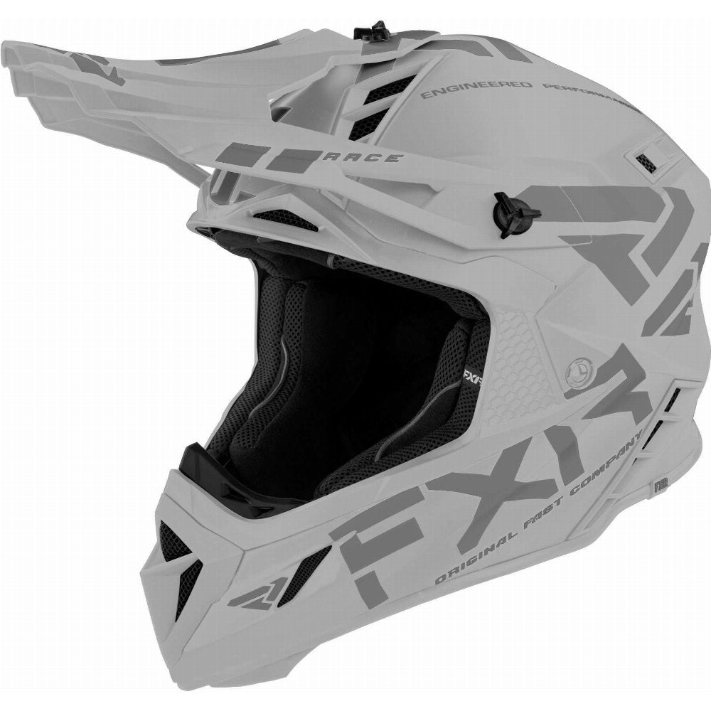 Casque MX FXR Helium Prime avec boucle automatique (liquidation)