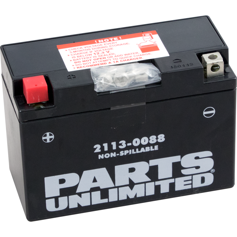 Parts Unlimited Factory Activated AGM Battery