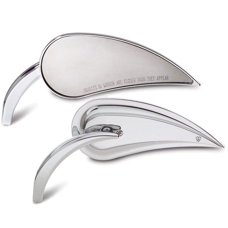 Arlen Ness Micro Die-Cast Rad III Teardrop Mirror