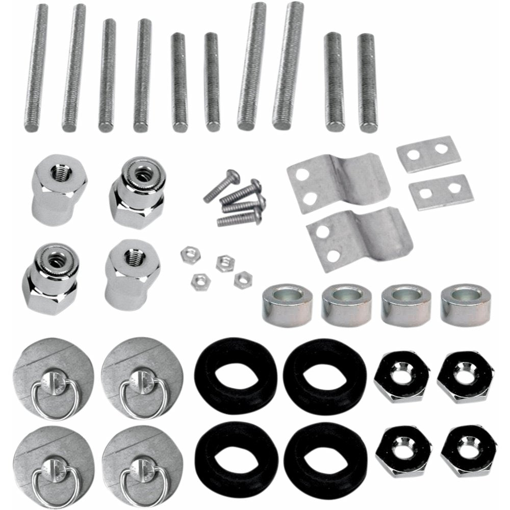 Kit de fixation et de fixation pour sacoche de moto Saddlemen S4 à déconnexion rapide