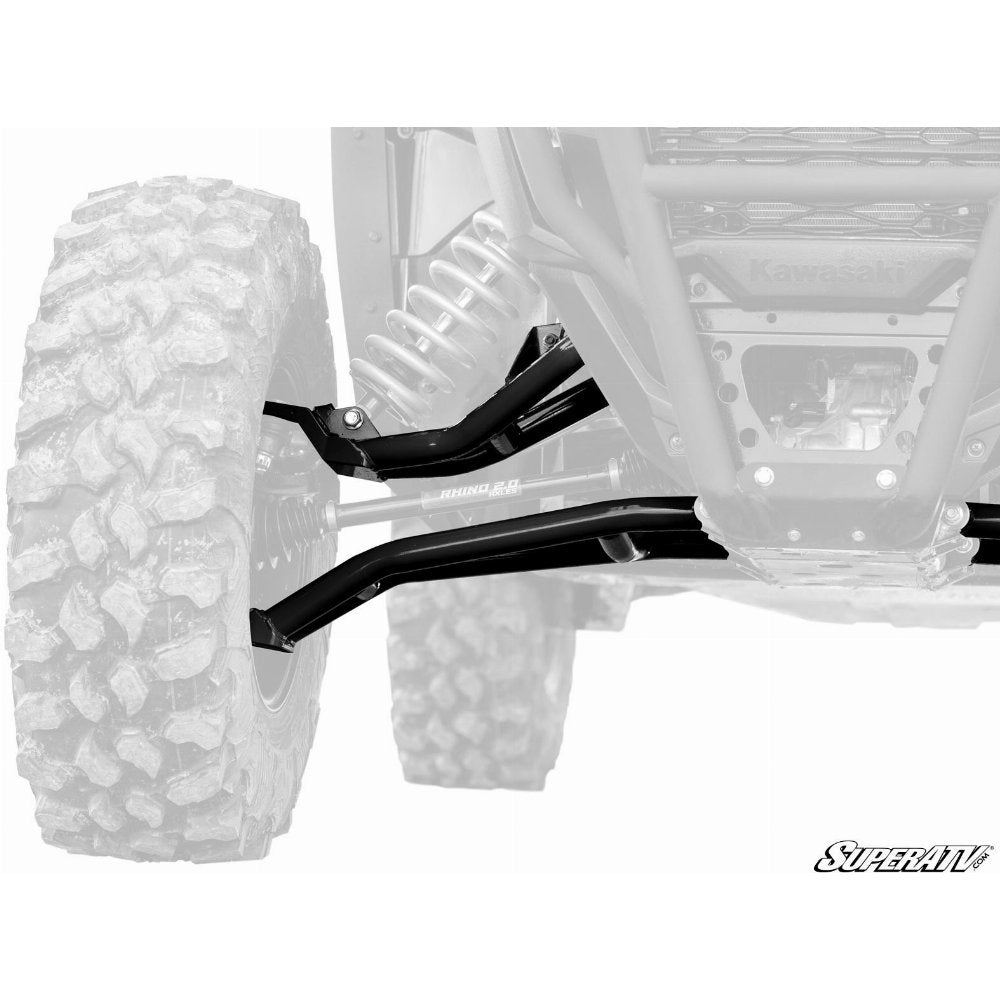 SuperATV Kawasaki Teryx KRX 1000 Atlas Pro 1,5" Bras triangulaires décalés vers l'avant
