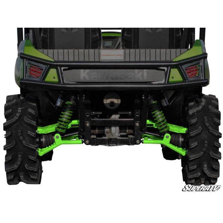 SuperATV Kawasaki Teryx, bras de suspension tubulaires à dégagement élevé, déport arrière de 1,5 po