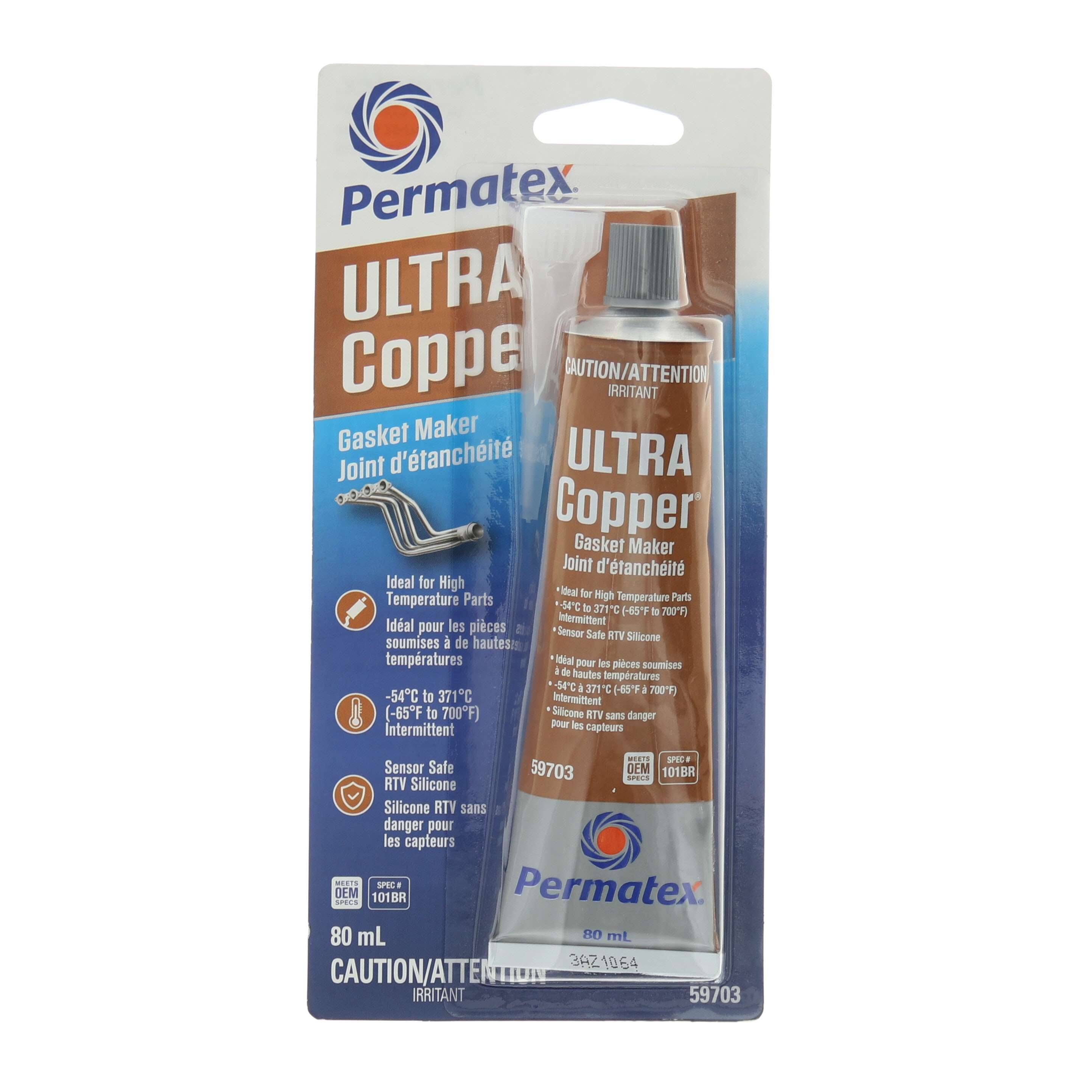 Permatex Ultra Copper RTV Gasket Maker