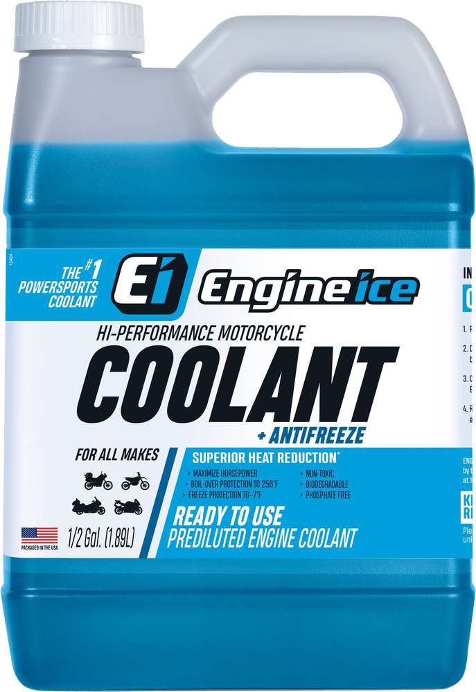 Engine Ice Hi-Performance Motorcycle Coolant , 1.89L