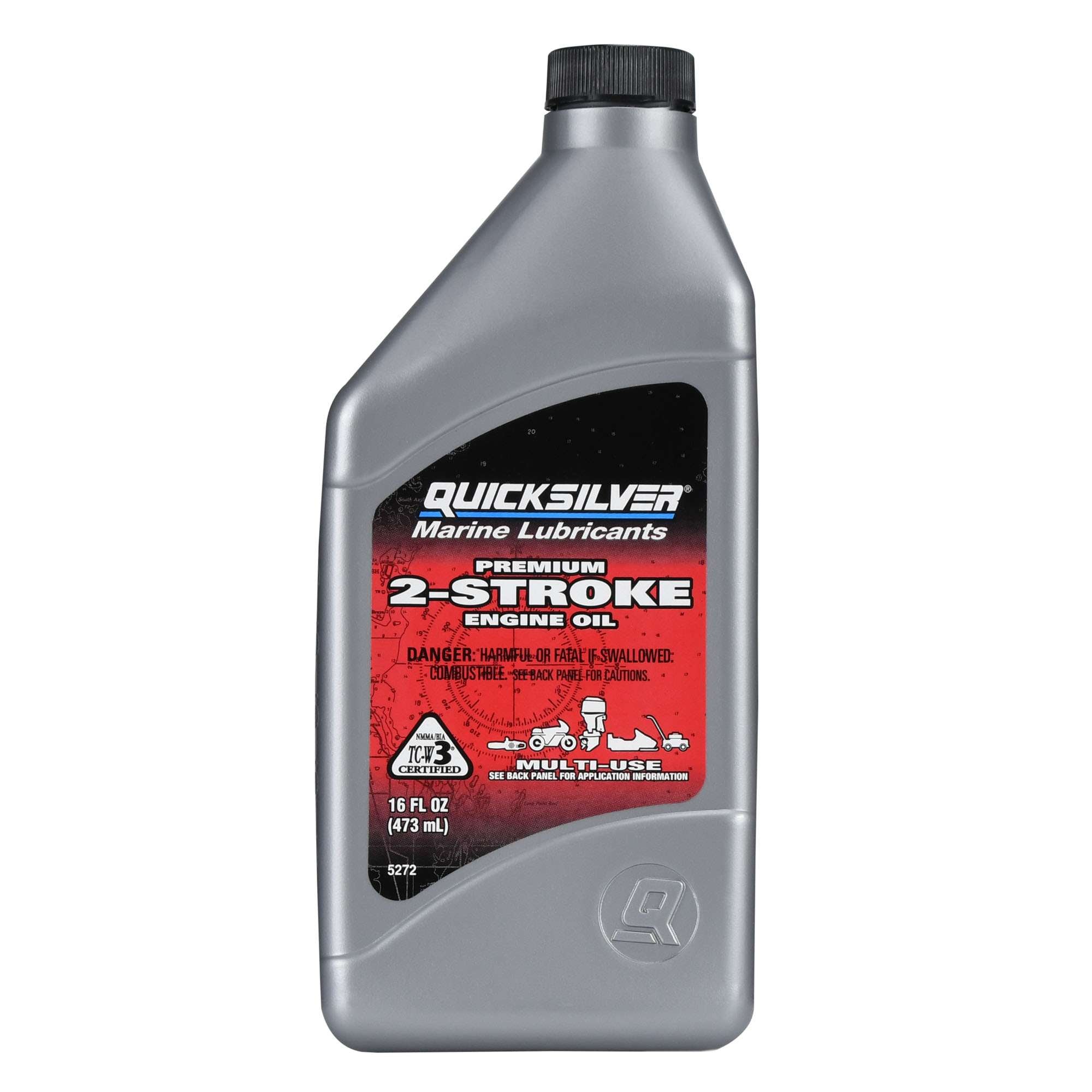 Quicksilver Premium 2-Cycle Outboard Oil TC-W3