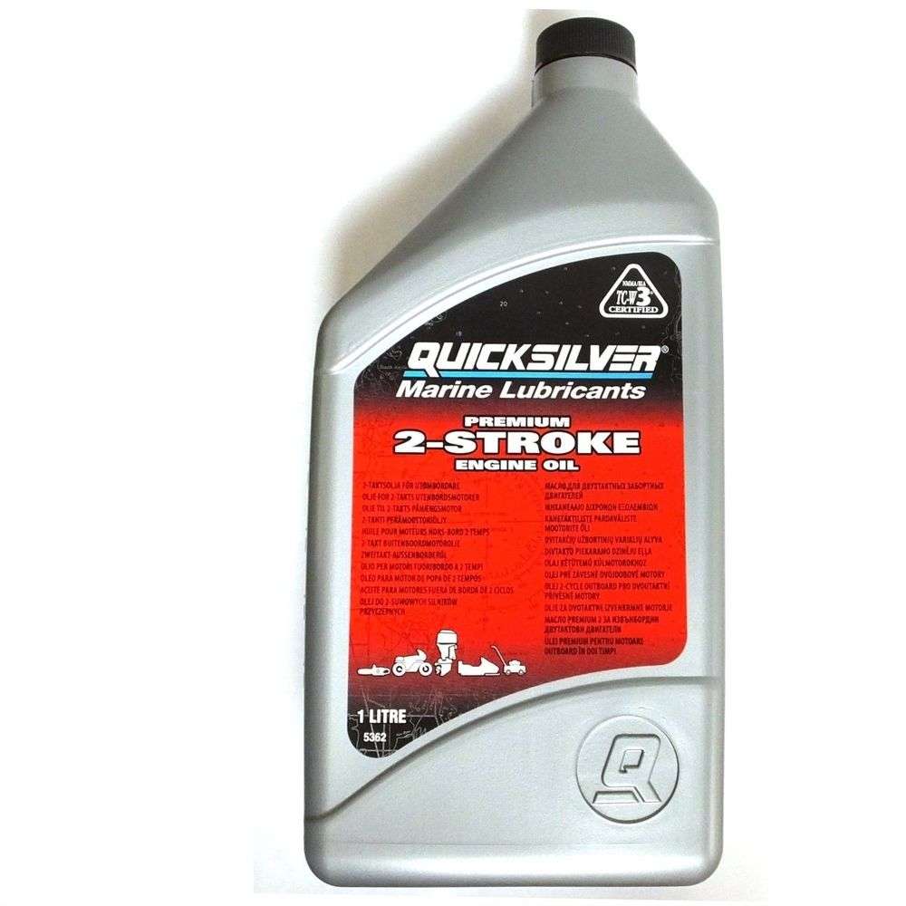 Quicksilver Premium 2-Cycle Outboard Oil TC-W3